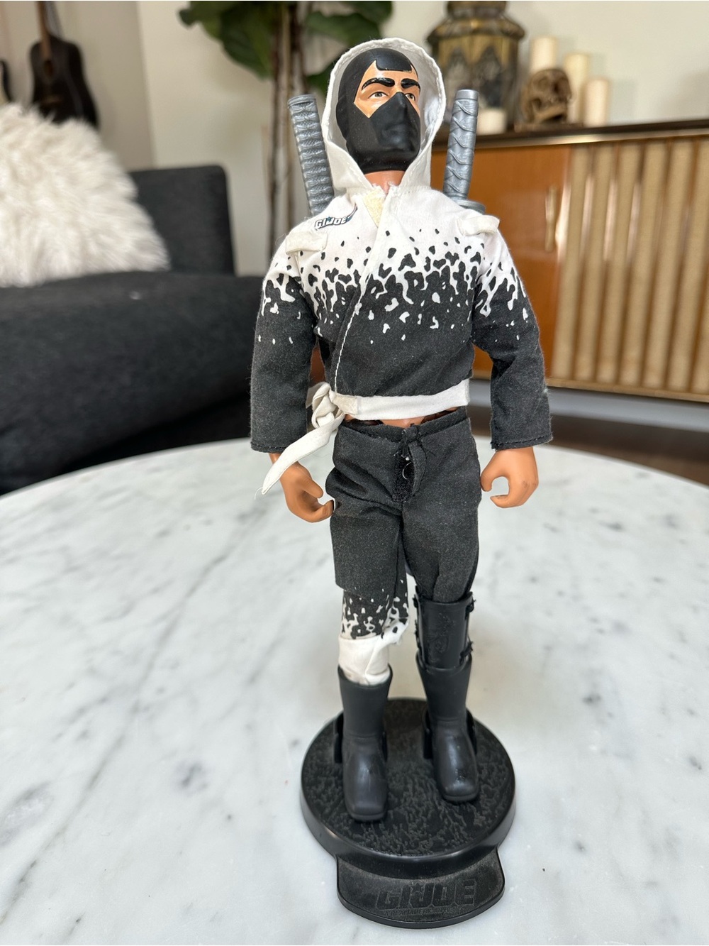Vintage 1990s GI Joe Ninja Storm Shadow Action Figure